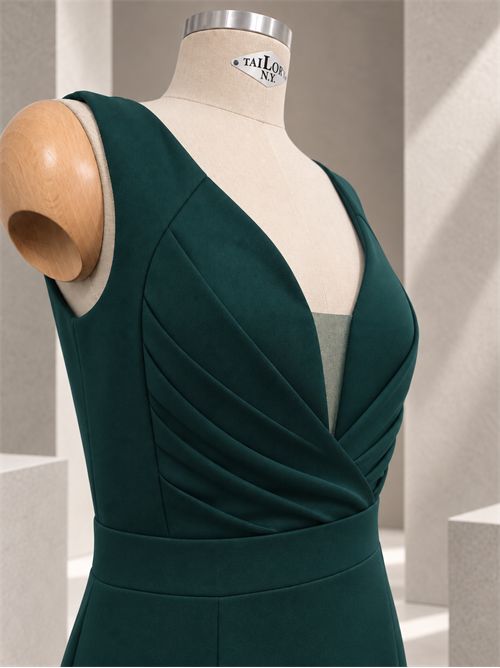 Abito sirena bustier G FOR GIULSIE | LUX012FOREST GREEN